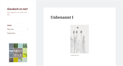 Desktop Screenshot of glaubsches.net